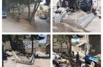 تعمیر و ترمیم جداول فرسوده سطح منطقه دو شهرداری