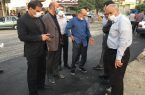 بازدید شهردار کرمانشاه از وضعیت منطقه هفت شهرداری