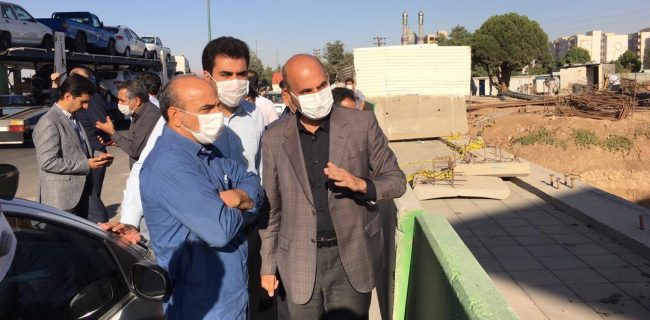 بهره برداری از تقاطع سپهبد شهید قاسم سلیمانی اولویت اول شهرداری کرمانشاه
