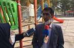گندزدایی از فضای سبز شهری و وسائل بازی پارک‌ها