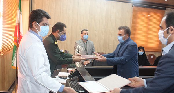 تقدیر از تعدادی از بسجیان فعال پزشکی قانونی استان کرمانشاه