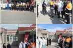 تجلیل از مدافعان سلامت در بیمارستان فارابی