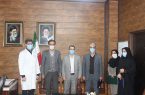 تجلیل از همکاران بخش حسابداری اداره کل پزشکی قانونی استان کرمانشاه
