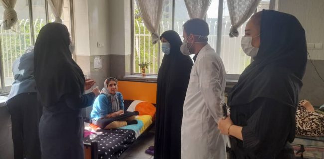 تزریق مرحله اول واکسن کرونا به سالمندان مراکز نگهداری بهزیستی