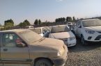 رسوب بیش از ۱۹۰۰ دستگاه خودرو در پارکینگ‌های استان