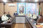 بازدید فرمانده انتظامی استان از پزشکی قانونی کرمانشاه