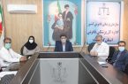 جلسه توسعه مدیریت و شورای اداری در پزشکی قانونی استان کرمانشاه