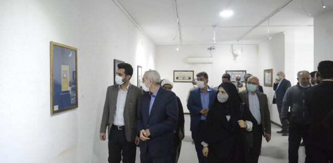 نمایشگاه هنرهای تجسمی قرآنی در کرمانشاه افتتاح شد