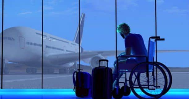 جلوگیری از ورود یک شهروند به هواپیما صرفا به دلیل داشتن معلولیت