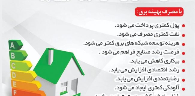 آیا می‌دانید منافع حاصل از مصرف بهینه برق چیست؟