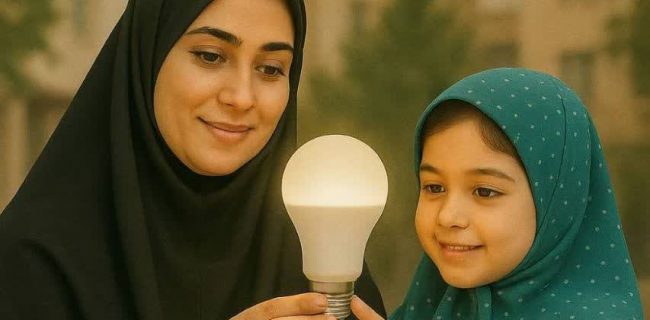 صرفه جویی از خانه آغاز می شود؛ با تعویض لامپ های رشته ای با لامپ LED در مصرف برق صرفه جویی کنید. و این گام های کوچک را مادران آگاه بهتر از همه آغاز می کنند.